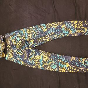 Yitty Colorful Butterfly Print Leggings